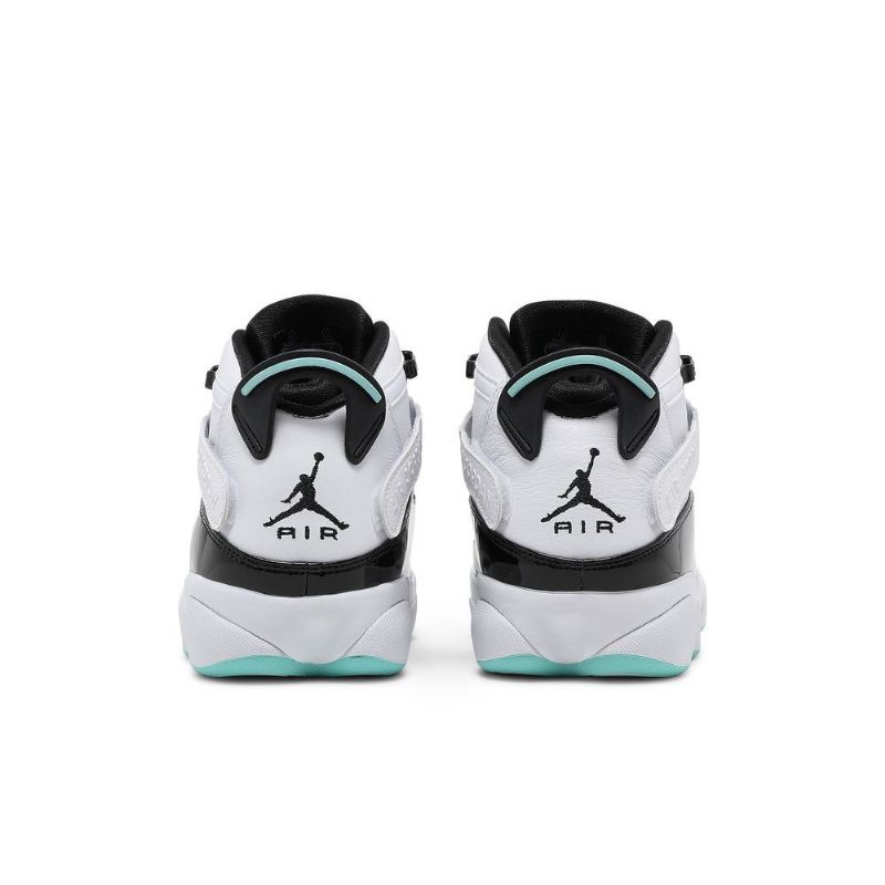 Air Jordan 6 Rings Hvid Sort Blå Sko Herre