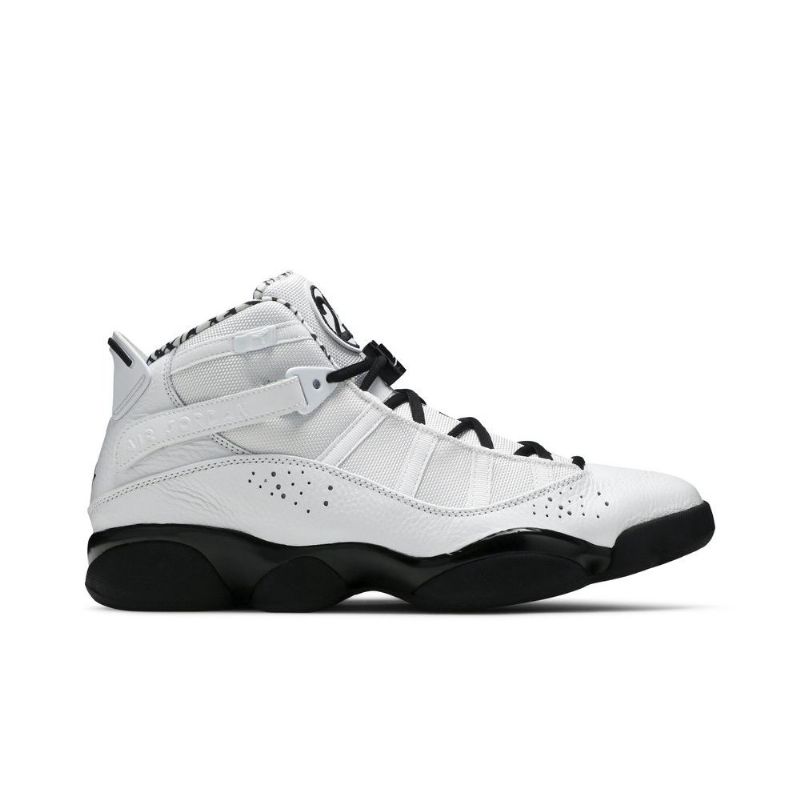 Air Jordan 6 Rings Hvid Sort Sko Herre