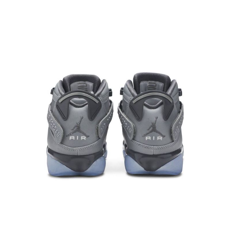 Air Jordan 6 Rings Sølv Hvid Grå Sko Herre