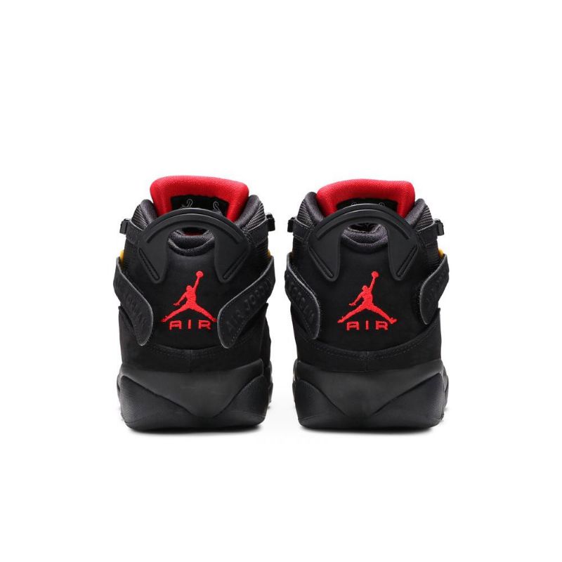 Air Jordan 6 Rings Sort Rød Guld Sko Herre