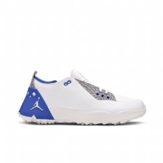 Air Jordan Adg 2 Hvid Blå Grå Sko Herre