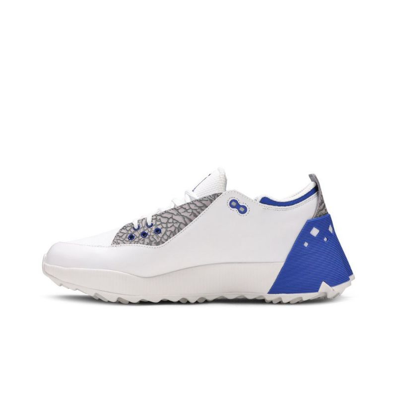 Air Jordan Adg 2 Hvid Blå Grå Sko Herre