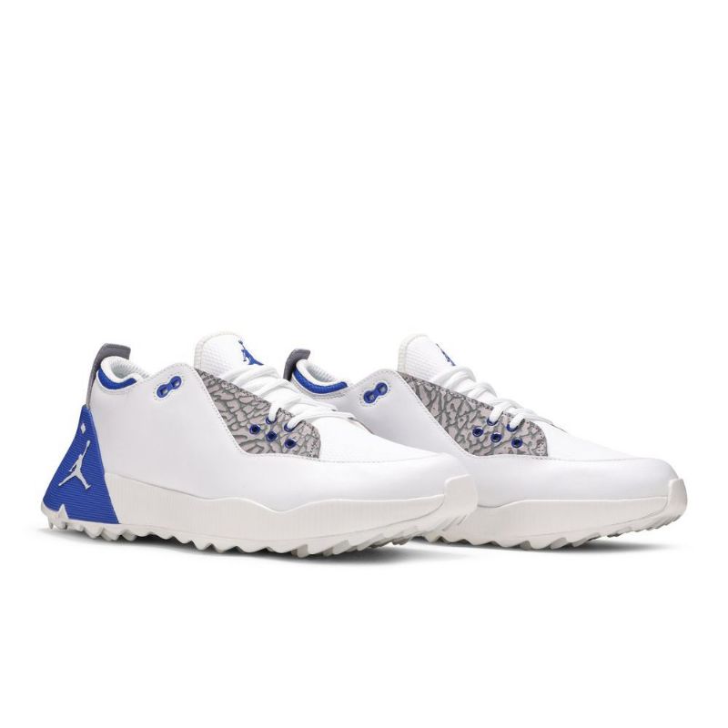 Air Jordan Adg 2 Hvid Blå Grå Sko Herre