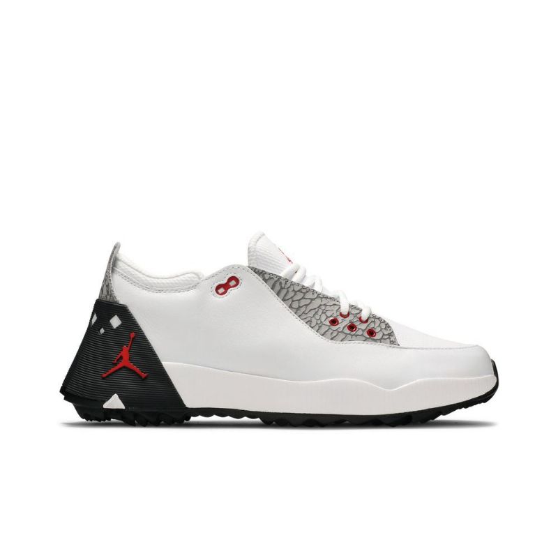 Air Jordan Adg 2 Hvid Sort Grå Rød Sko Herre