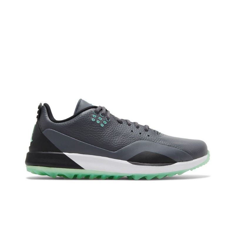 Air Jordan Adg 3 Grå Sort Grøn Sko Herre