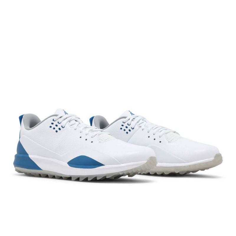 Air Jordan Adg 3 Hvid Blå Sko Herre