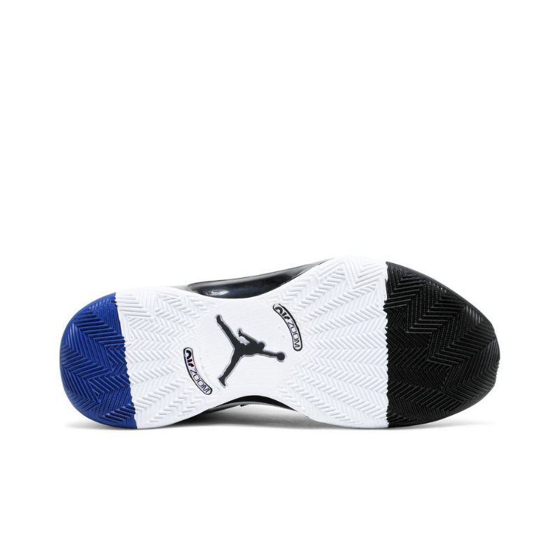 Air Jordan 35 Fragment Design Grå Sort Hvid Blå Sko Herre