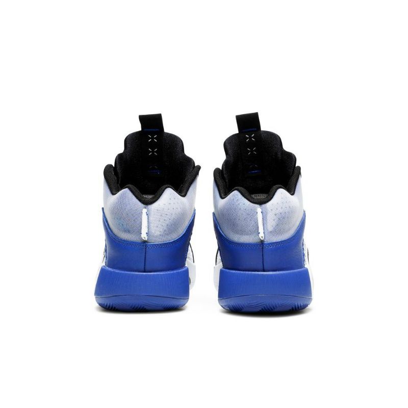Air Jordan 35 Fragment Design Grå Sort Hvid Blå Sko Herre