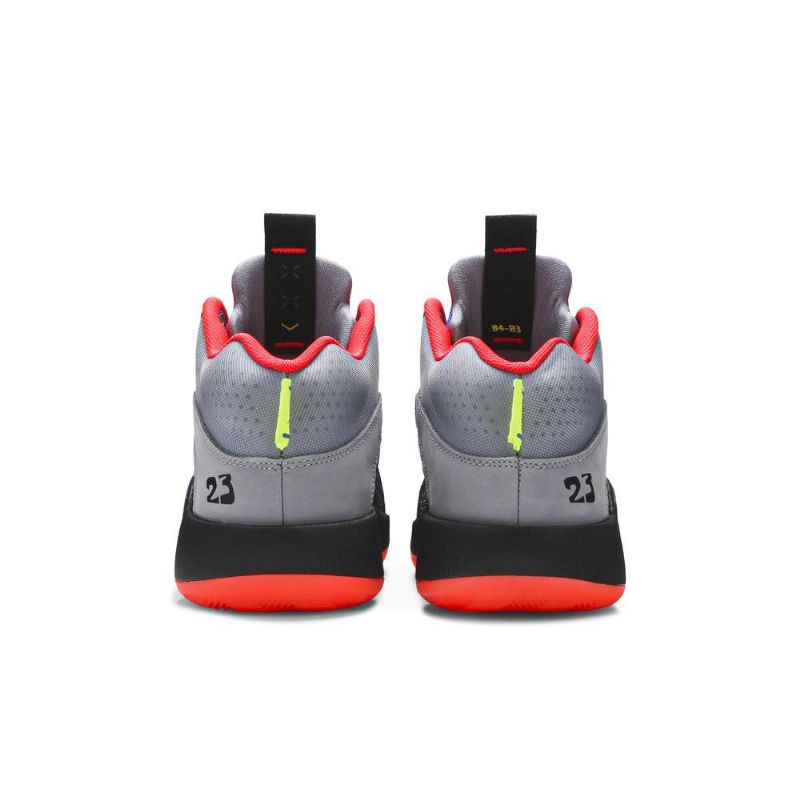 Air Jordan 35 Grå Sort Blå Rød Sko Herre