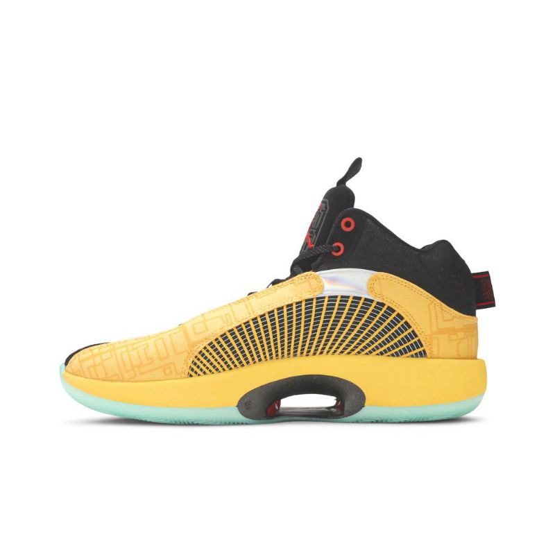 Air Jordan 35 Guld Sort Rød Sko Herre