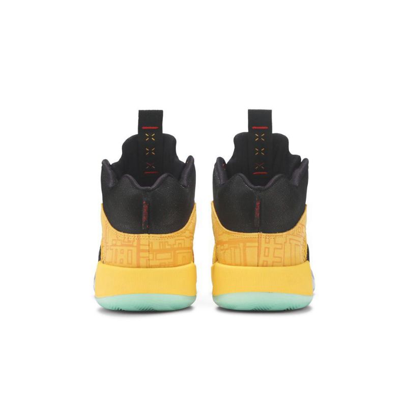 Air Jordan 35 Guld Sort Rød Sko Herre