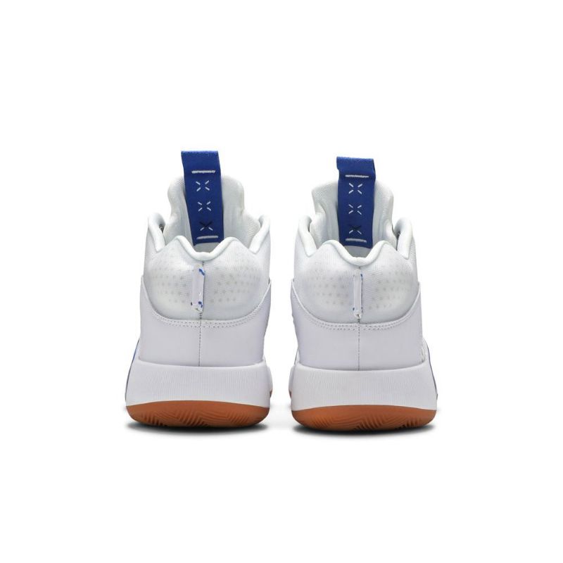 Air Jordan 35 Hvid Blå Sølv Sko Herre