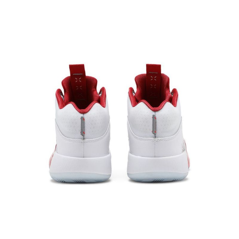 Air Jordan 35 Hvid Sølv Rød Sko Herre