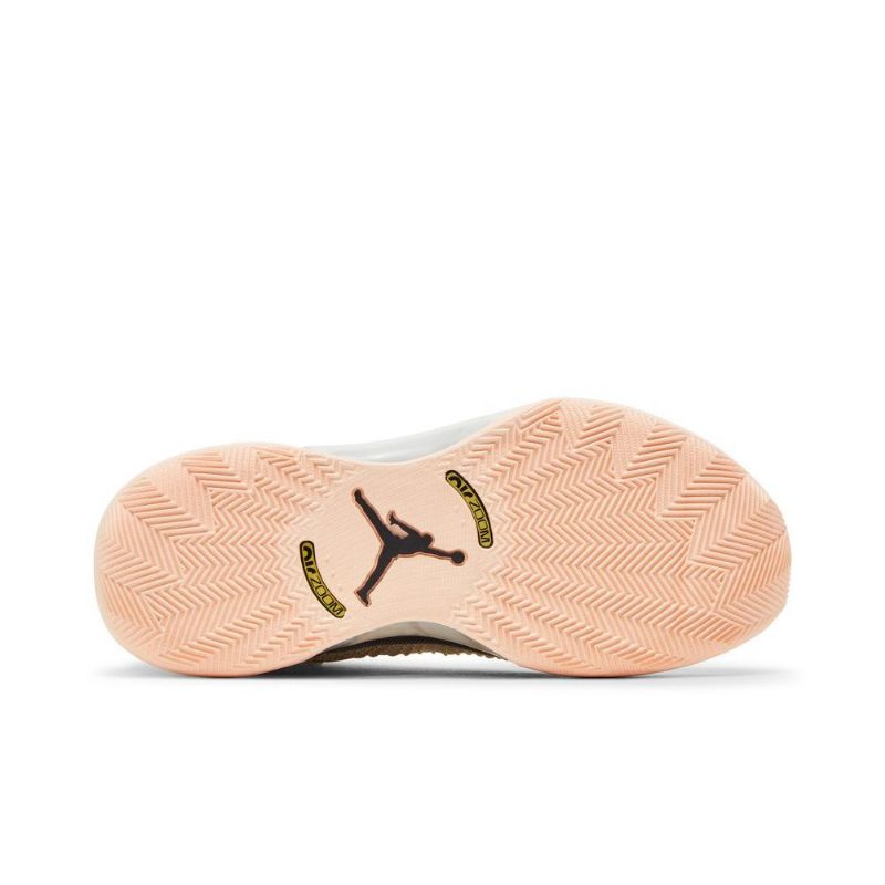 Air Jordan 35 Hvid Sort Guld Sko Herre