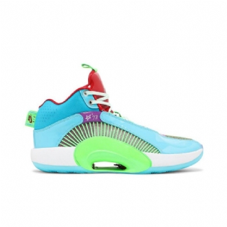 Air Jordan 35 Jayson Tatum Blå Grøn Rød Lilla Sko Herre