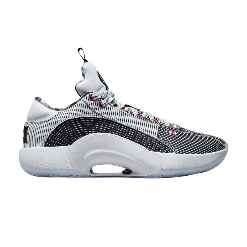 Air Jordan 35 Low Hvid Sort Rød Sko Herre