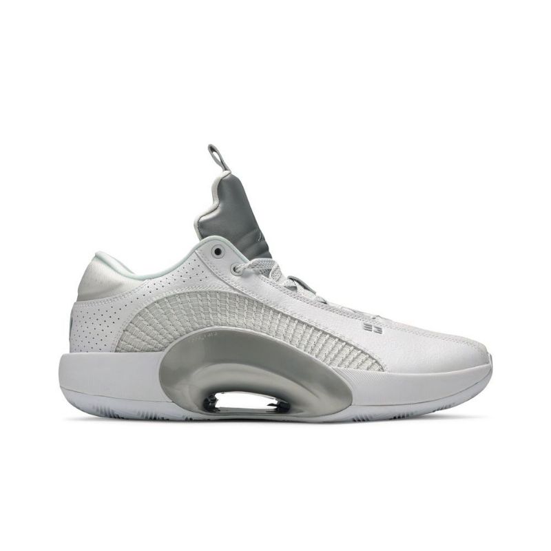 Air Jordan 35 Low Pf Hvid Sølv Sko Herre