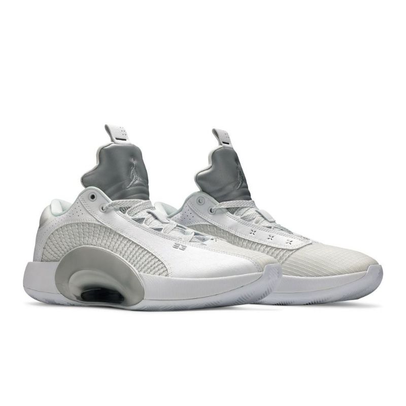 Air Jordan 35 Low Pf Hvid Sølv Sko Herre