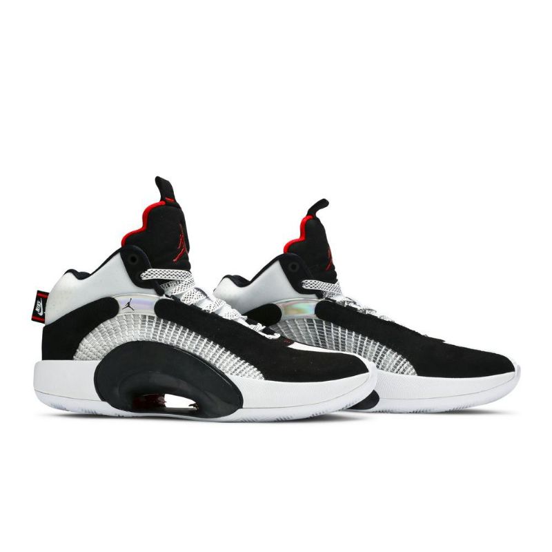 Air Jordan 35 Pf Sort Hvid Rød Sko Herre