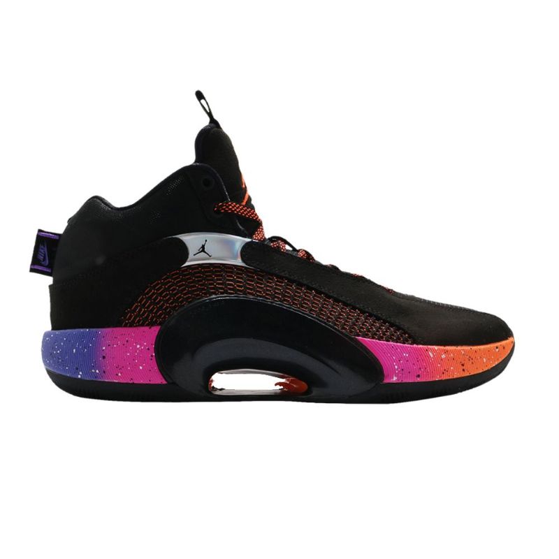 Air Jordan 35 Pf Sort Orange Sko Herre