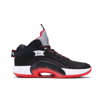 Air Jordan 35 Pf Sort Rød Sølv Hvid Sko Herre