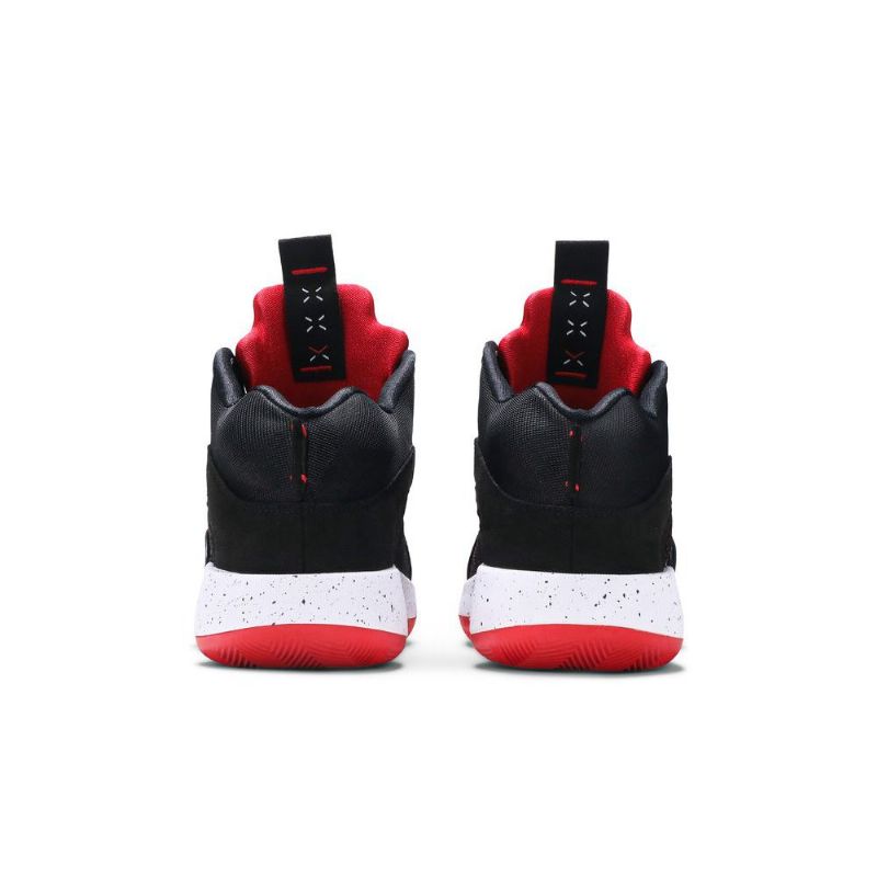 Air Jordan 35 Pf Sort Rød Sølv Hvid Sko Herre
