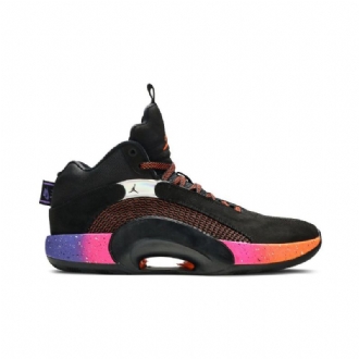 Air Jordan 35 Sort Orange Lilla Lyserød Sko Herre