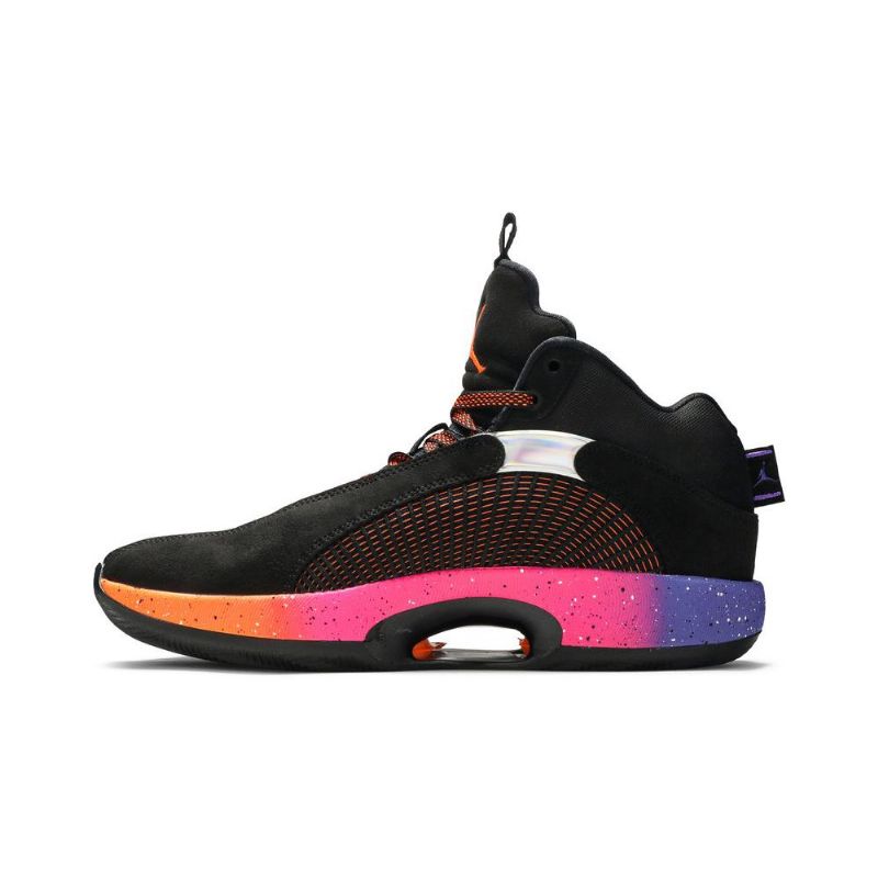 Air Jordan 35 Sort Orange Lilla Lyserød Sko Herre