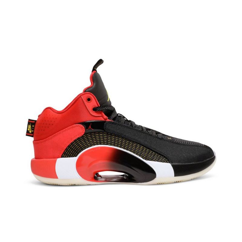 Air Jordan 35 Sort Rød Gul Sko Herre