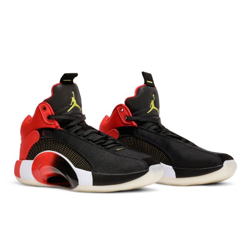 Air Jordan 35 Sort Rød Gul Sko Herre