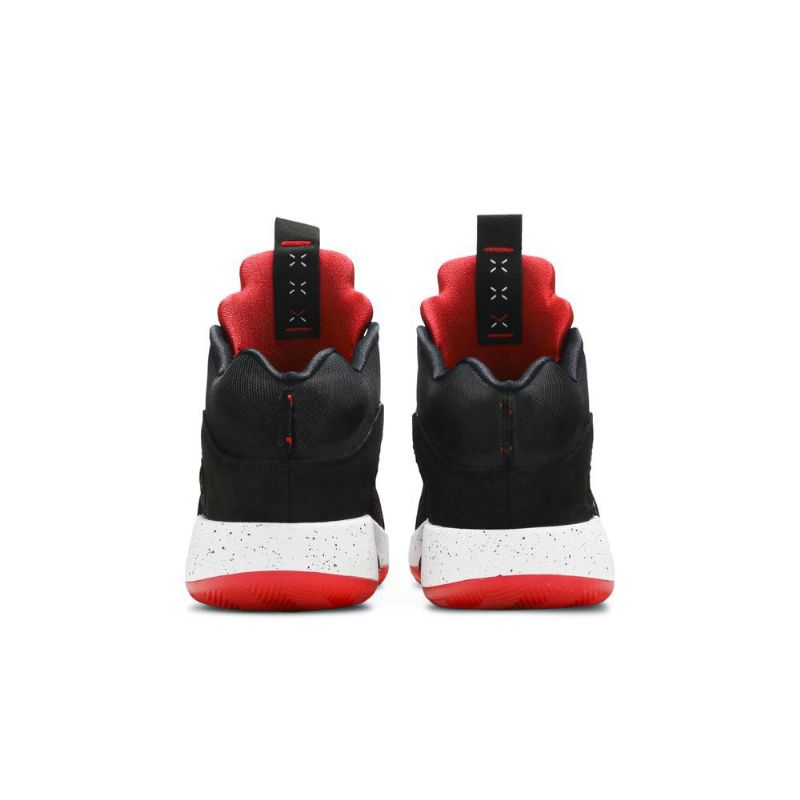 Air Jordan 35 Sort Sølv Rød Sko Herre