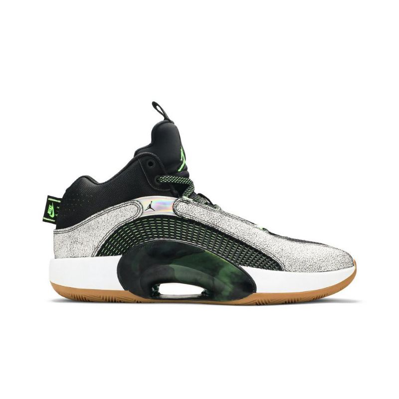 Air Jordan 35 Zion Williamson Pf Hvid Sort Grøn Sko Herre