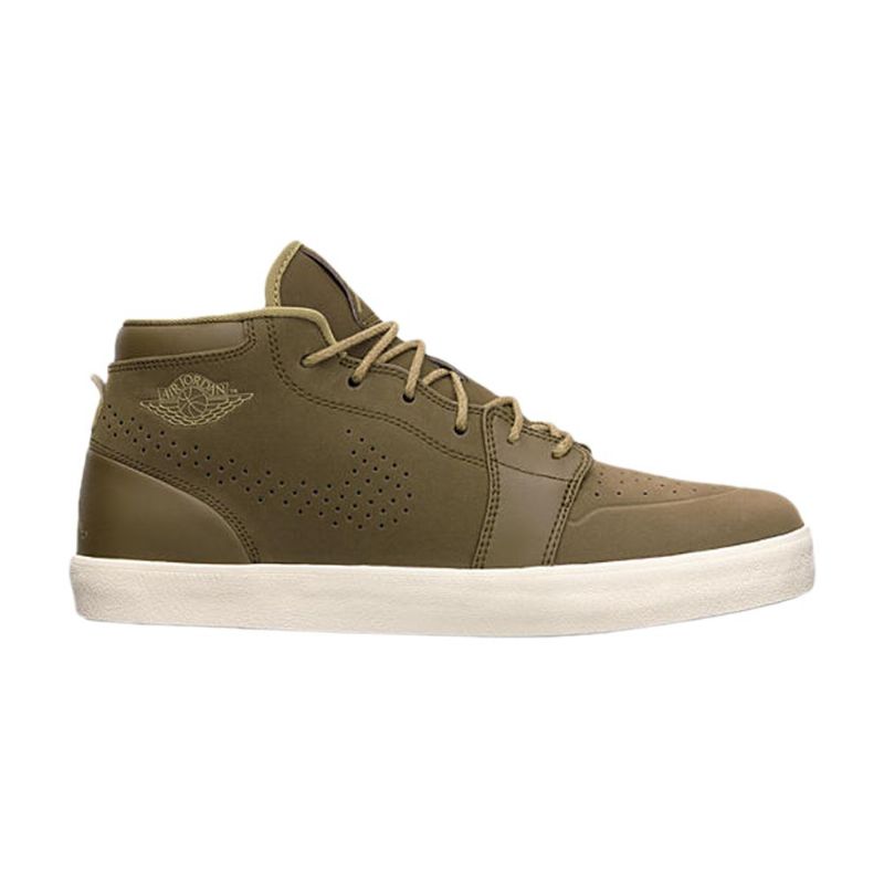 Air Jordan Retro V.1 Chukka Olivengrøn Hvid Sko Herre