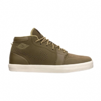 Air Jordan Retro V.1 Chukka Olivengrøn Hvid Sko Herre