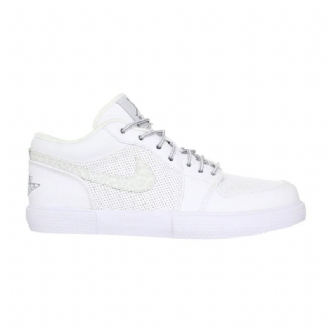 Air Jordan Retro V.1 Hvid Grå Sko Herre