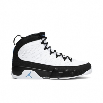Air Jordan 9 Retro Hvid Sort Blå Sko Herre