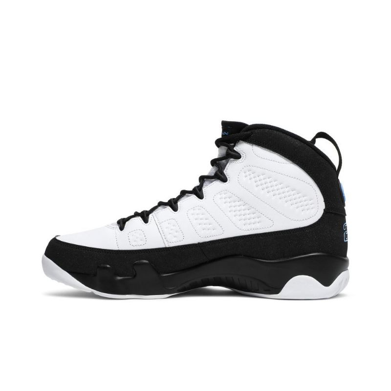 Air Jordan 9 Retro Hvid Sort Blå Sko Herre