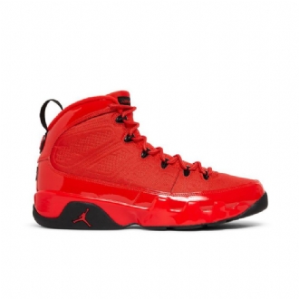 Air Jordan 9 Retro Rød Sort Sko Herre