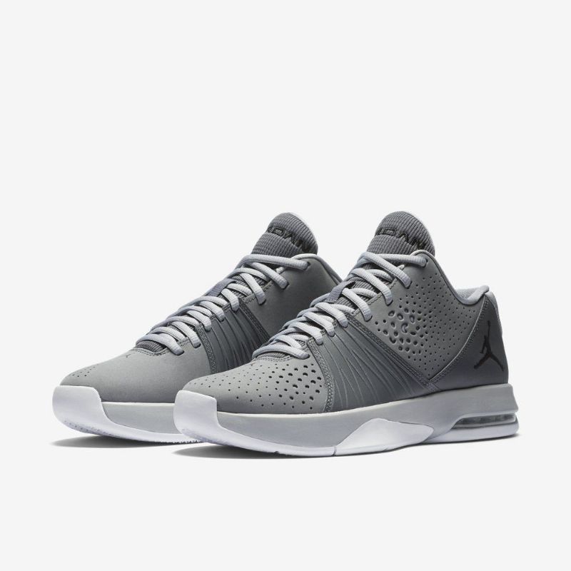 Air Jordan 5 Am Grå Sort Hvid Sko Herre