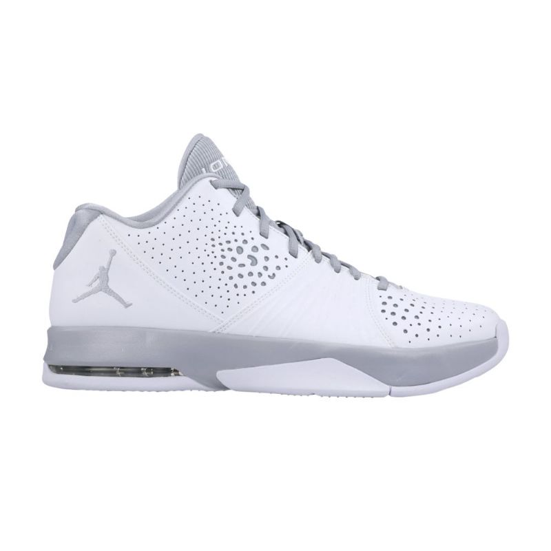 Air Jordan 5 Am Hvid Grå Sko Herre