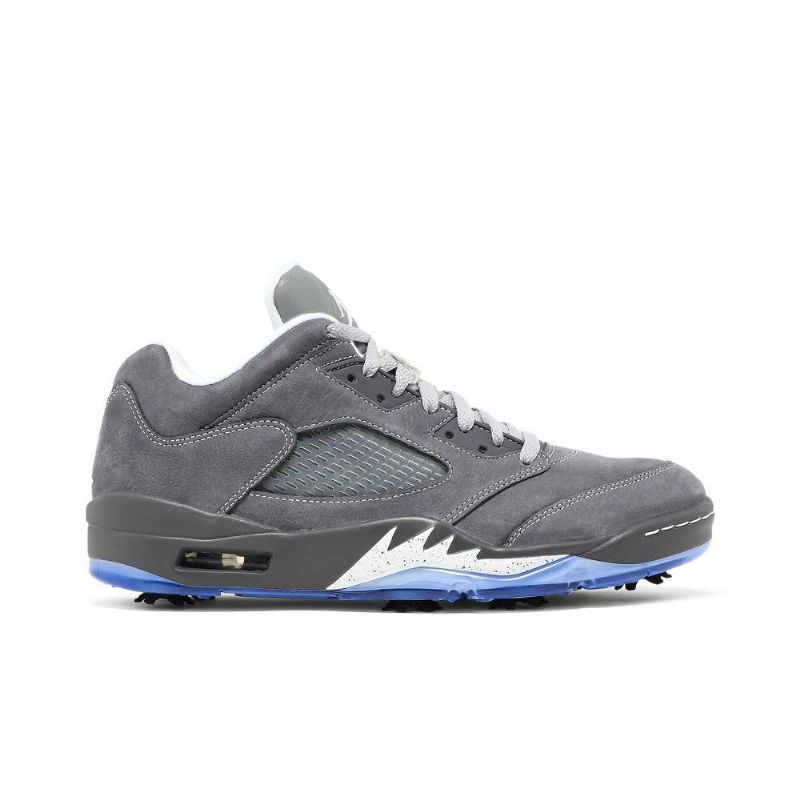 Air Jordan 5 Low Golf Grå Hvid Sko Herre