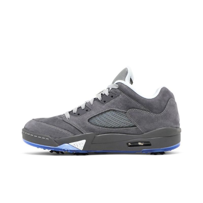 Air Jordan 5 Low Golf Grå Hvid Sko Herre