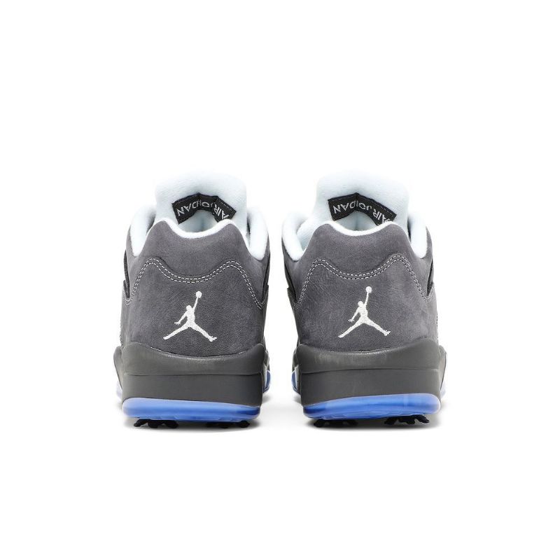Air Jordan 5 Low Golf Grå Hvid Sko Herre