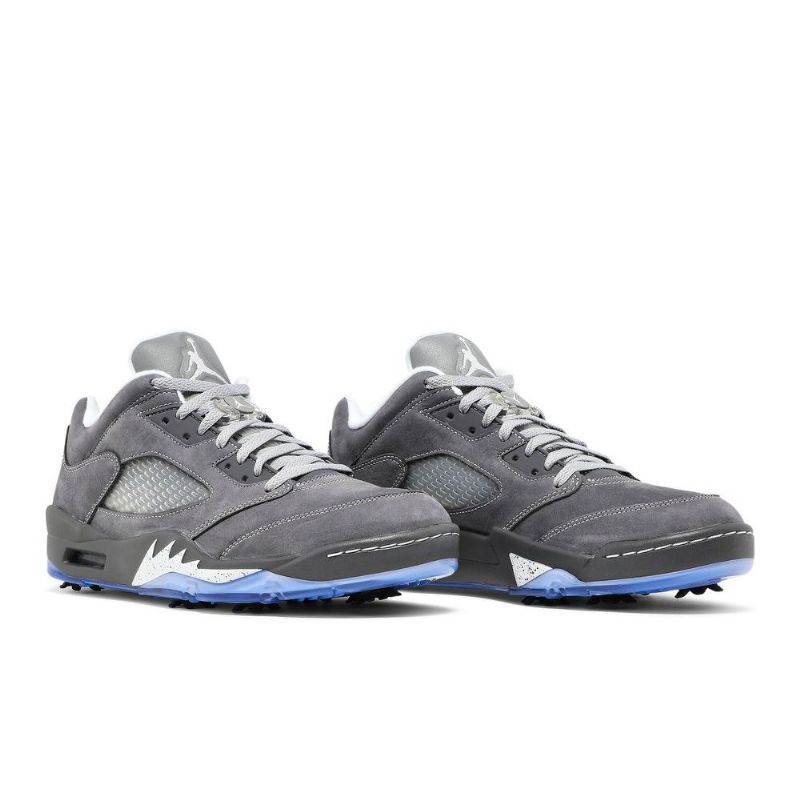Air Jordan 5 Low Golf Grå Hvid Sko Herre