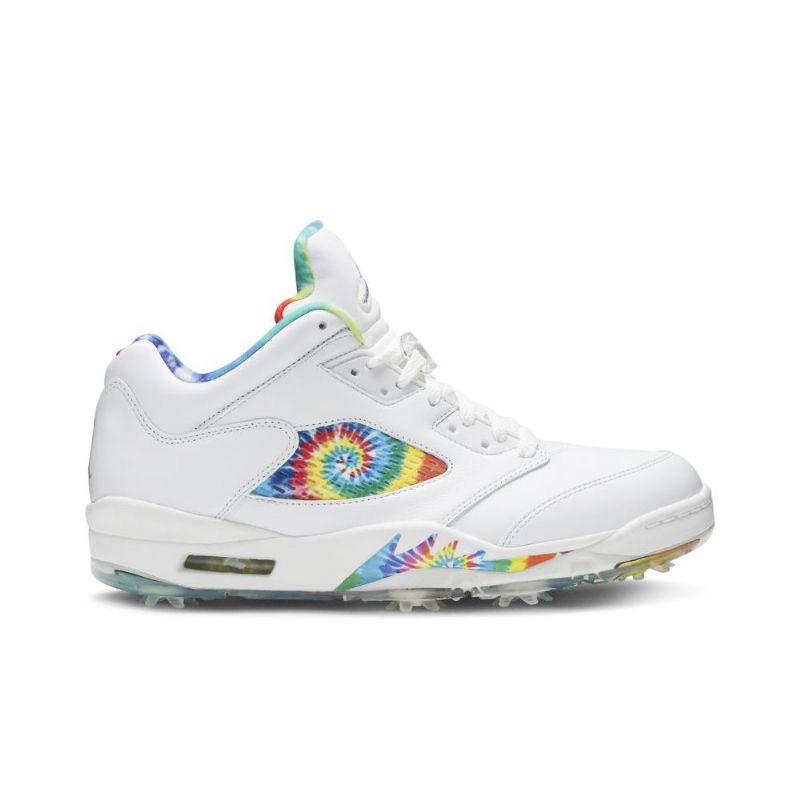 Air Jordan 5 Low Golf Hvid Flerfarvede Sko Herre