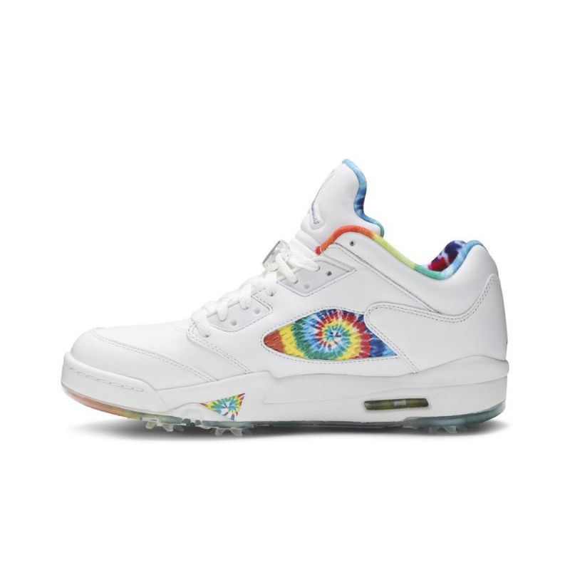 Air Jordan 5 Low Golf Hvid Flerfarvede Sko Herre