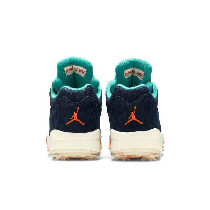 Air Jordan 5 Low Golf Nrg Marineblå Sølv Blå Sko Herre
