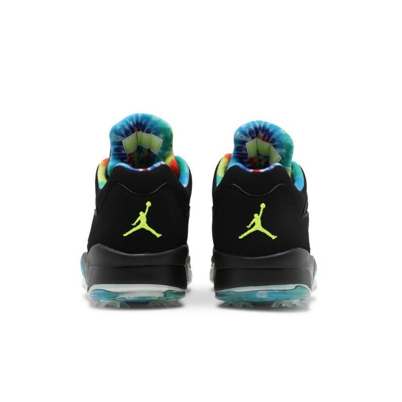 Air Jordan 5 Low Golf Sort Flerfarvede Sko Herre
