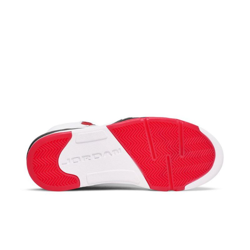Air Jordan 5 Retro Hvid Rød Sort Sølv Sko Herre