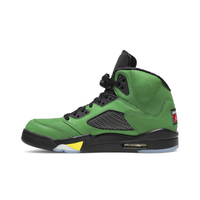 Air Jordan 5 Retro Se Grøn Sort Sko Herre